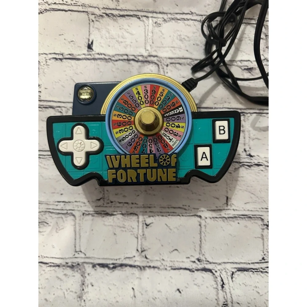 Vtg Wheel Of‎ Fortune Handheld Tv Game Radioshack